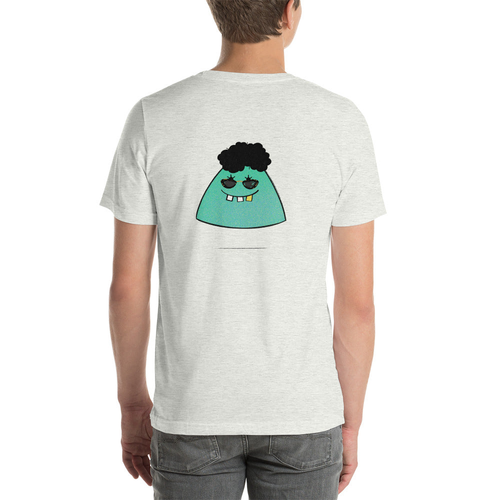 Flowtys NFT - Muffle: Short-Sleeve Unisex T-Shirt (Back Print)