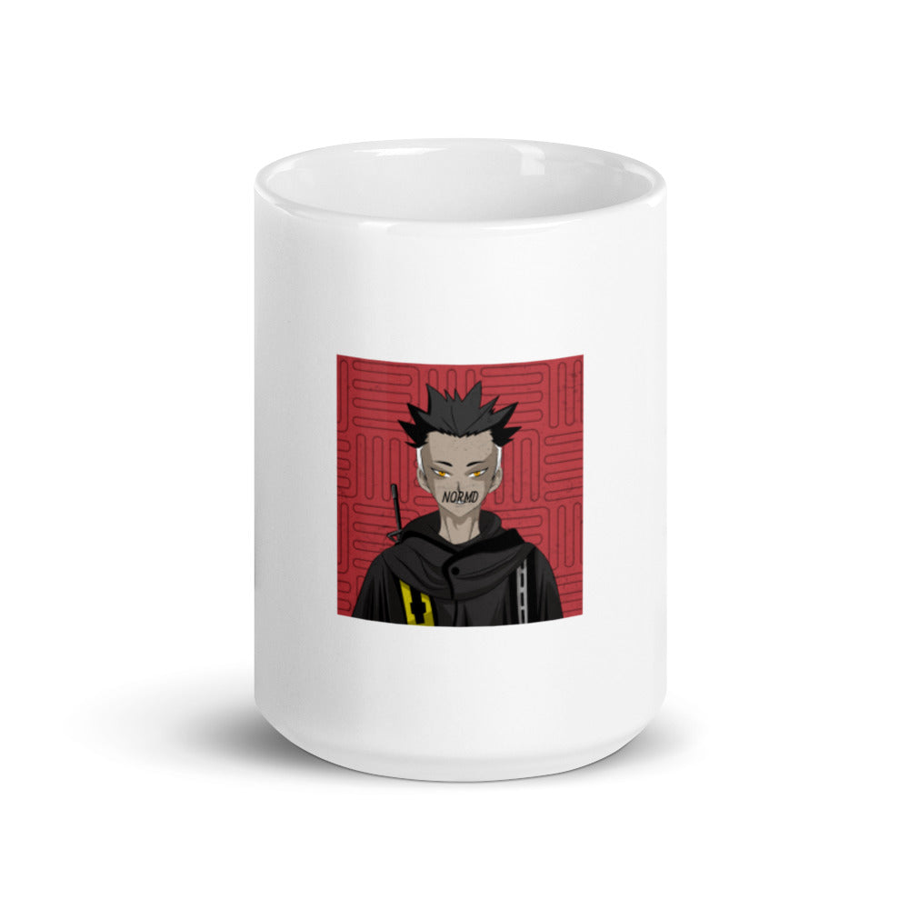 WE ARE THE OUTKAST NFT - Oz: White glossy mug