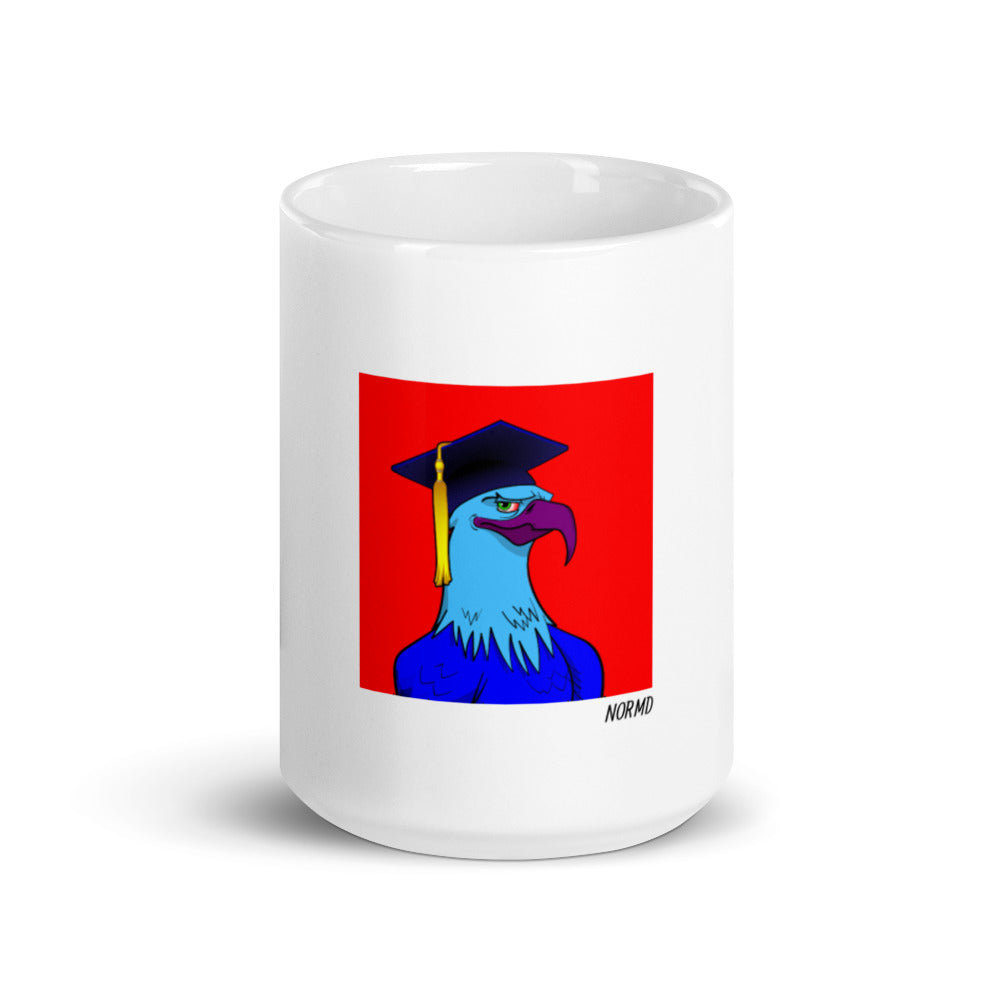 Epic Eagles NFT - #728: White glossy mug