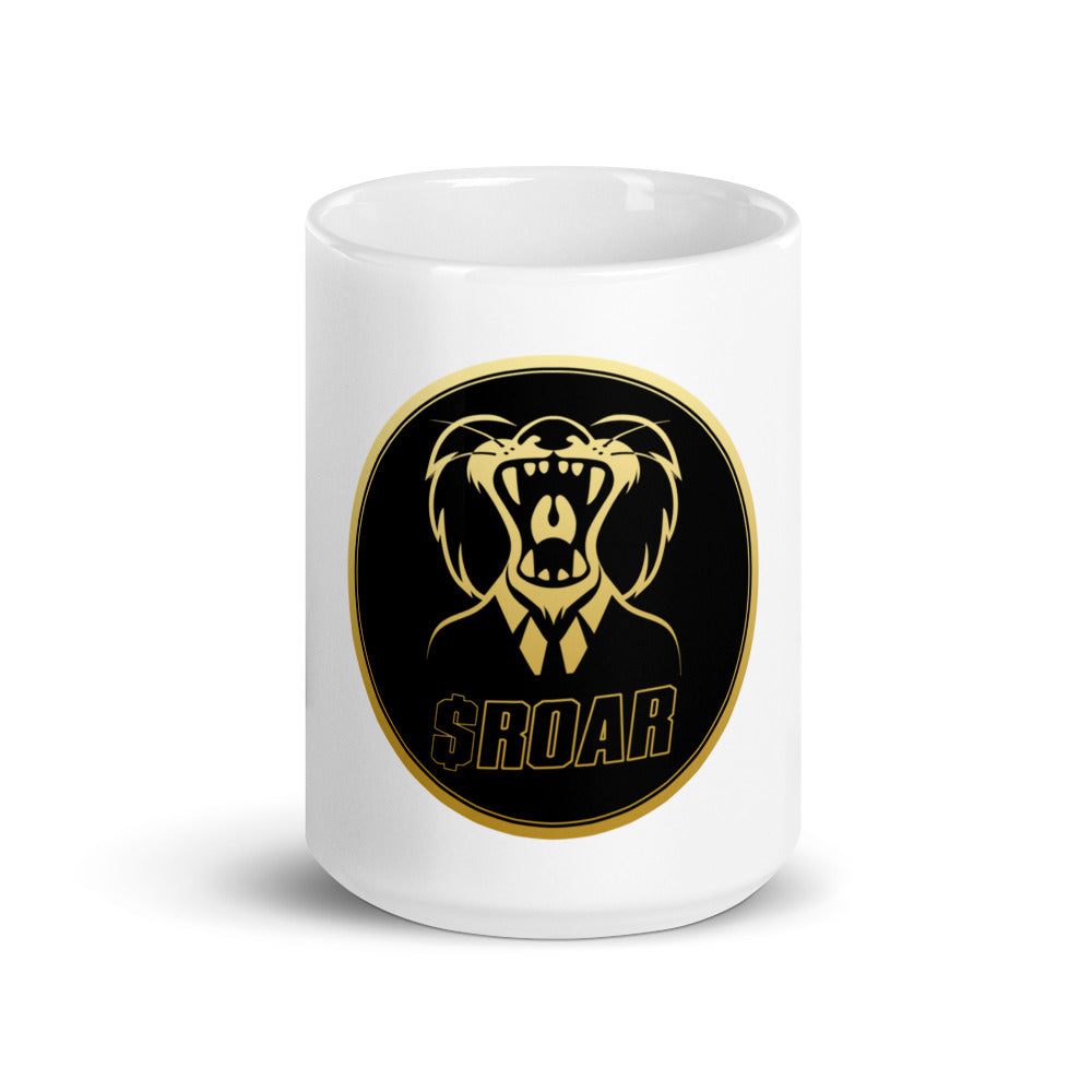 ROAR - White glossy mug