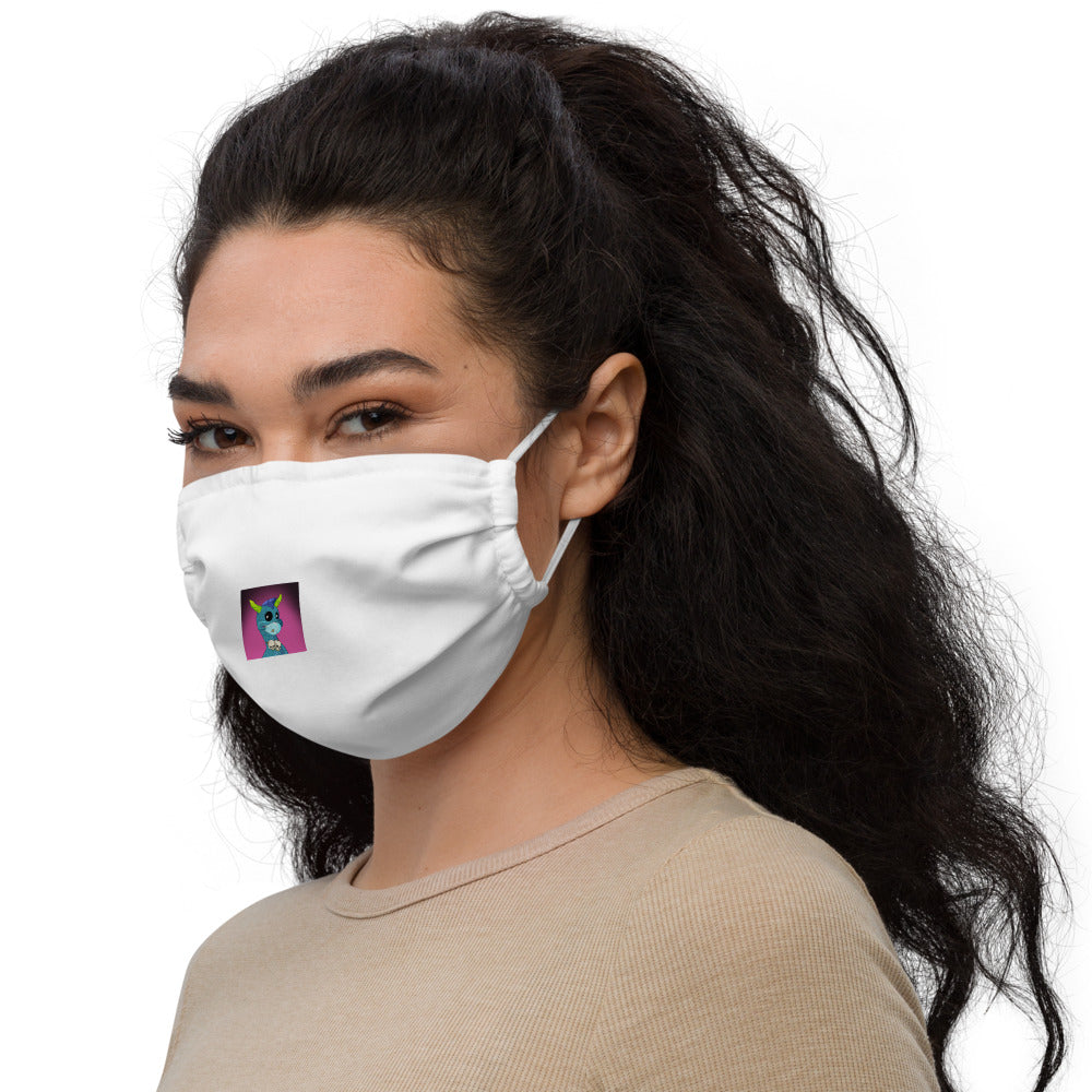 Toxic Lake Monster NFT - #9708: Premium face mask