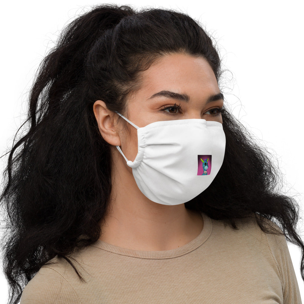 Toxic Lake Monster NFT - #9708: Premium face mask