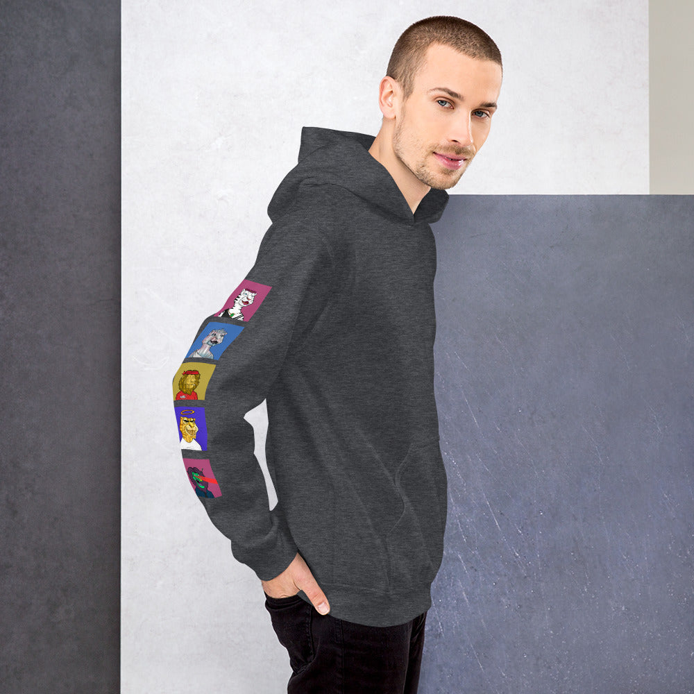 Roaring Leaders NFT - Sleeve Unisex Hoodie