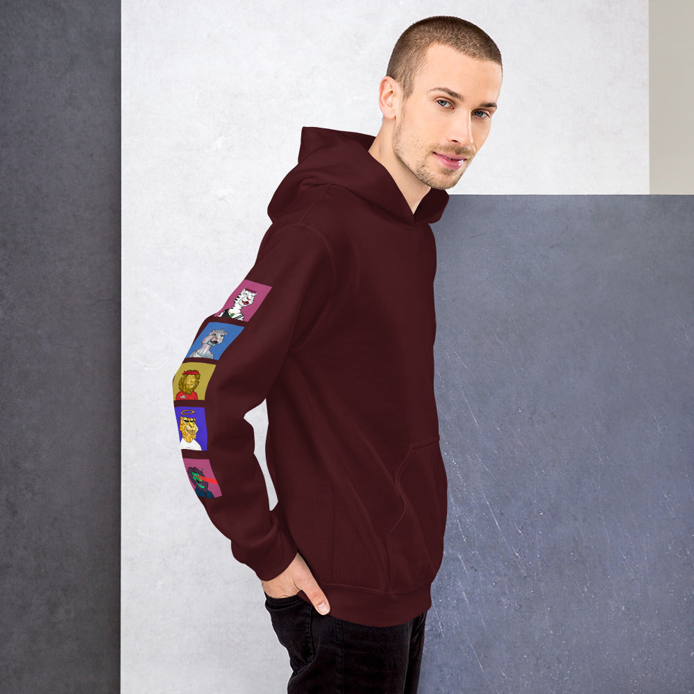 Roaring Leaders NFT - Sleeve Unisex Hoodie