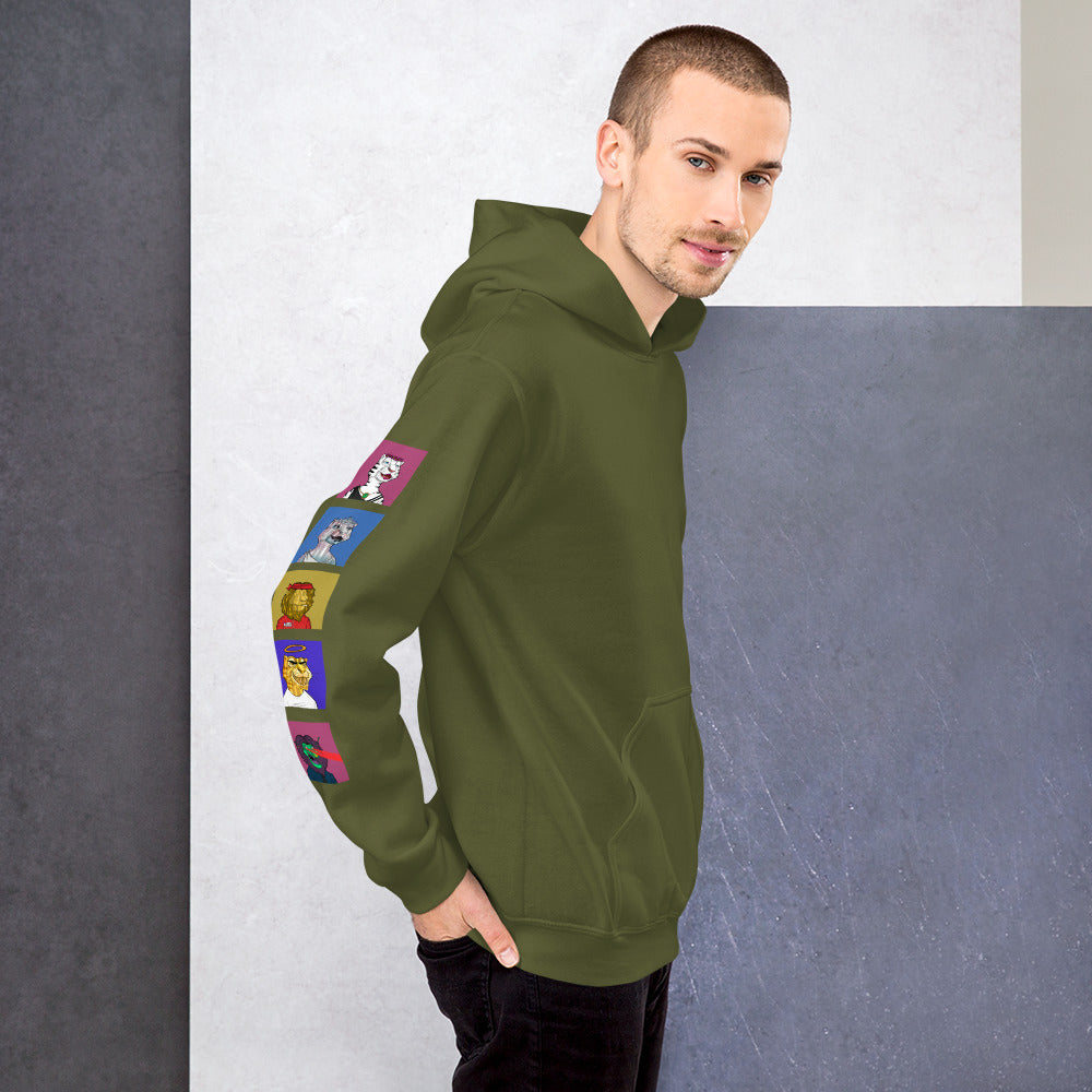 Roaring Leaders NFT - Sleeve Unisex Hoodie