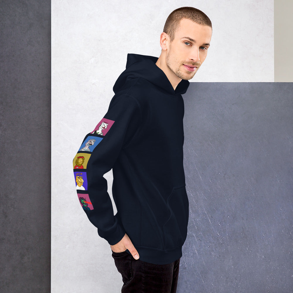 Roaring Leaders NFT - Sleeve Unisex Hoodie