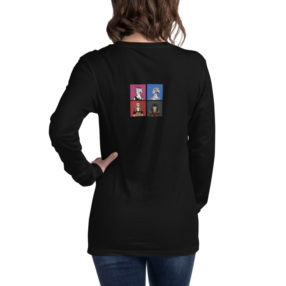 Back Print NFT: Unisex Long Sleeve Tee