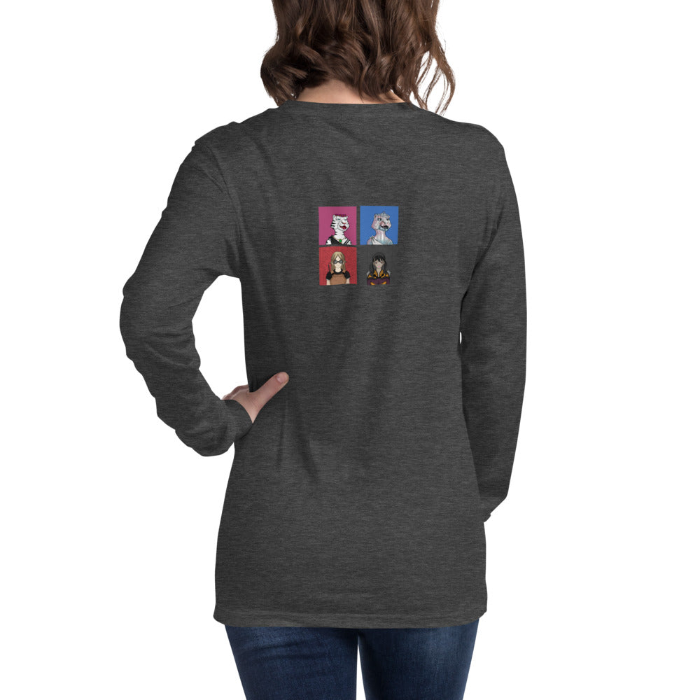 Back Print NFT: Unisex Long Sleeve Tee