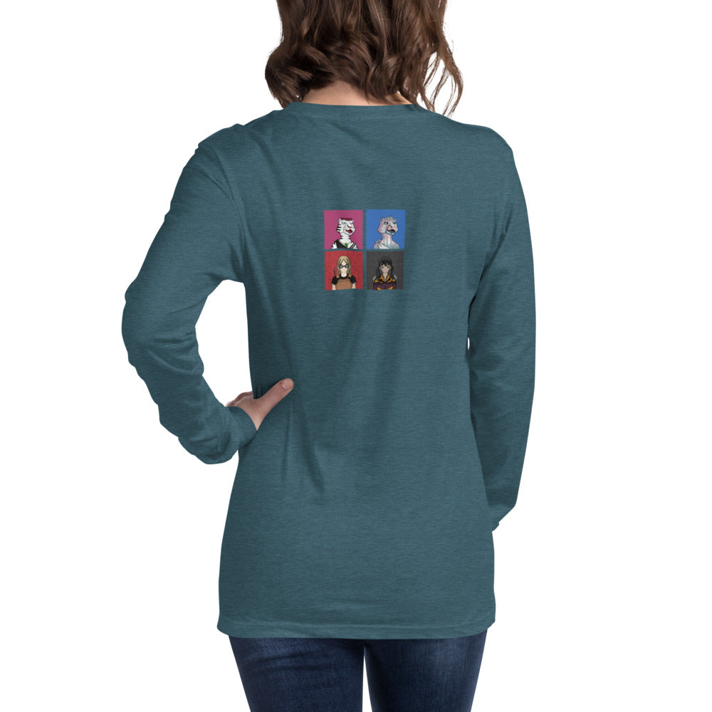Back Print NFT: Unisex Long Sleeve Tee