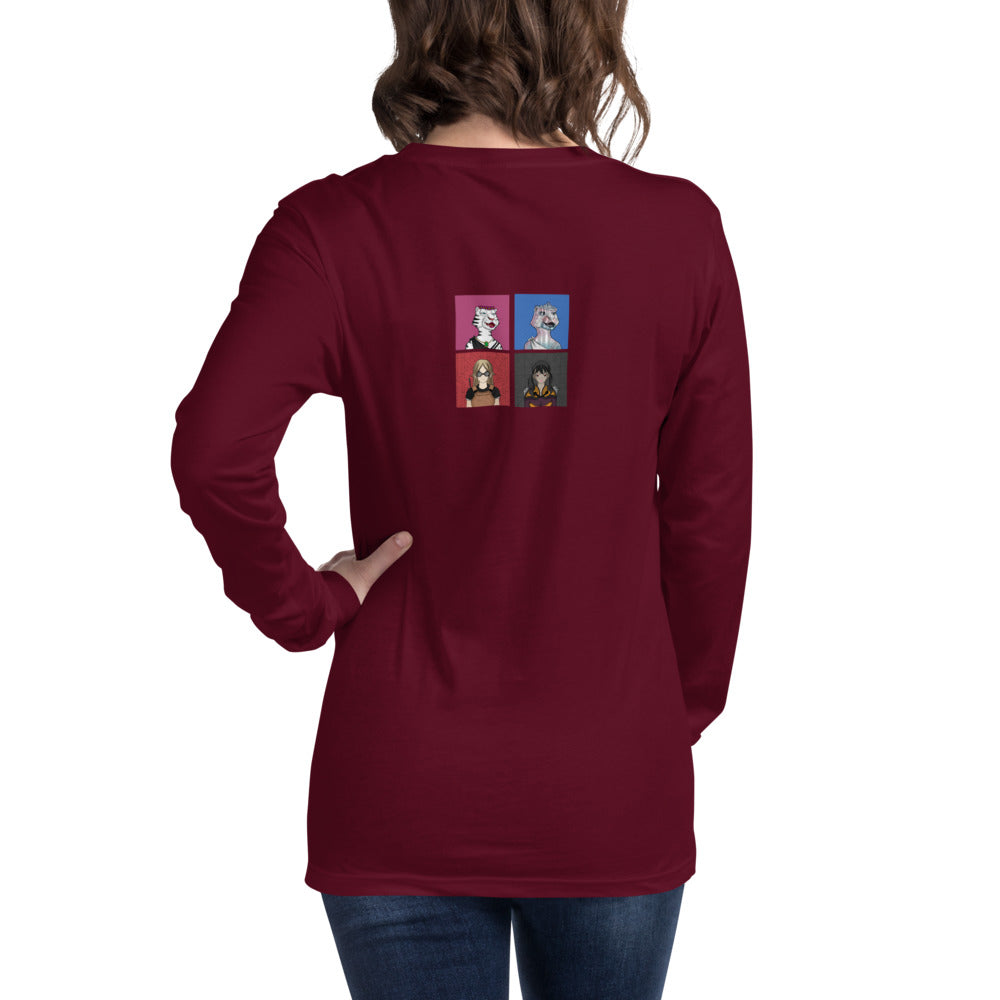 Back Print NFT: Unisex Long Sleeve Tee