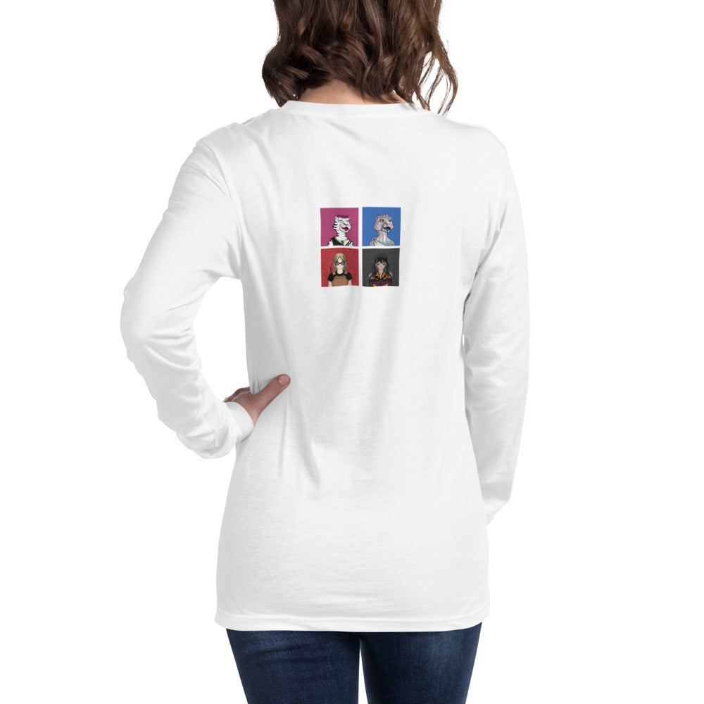 Back Print NFT: Unisex Long Sleeve Tee