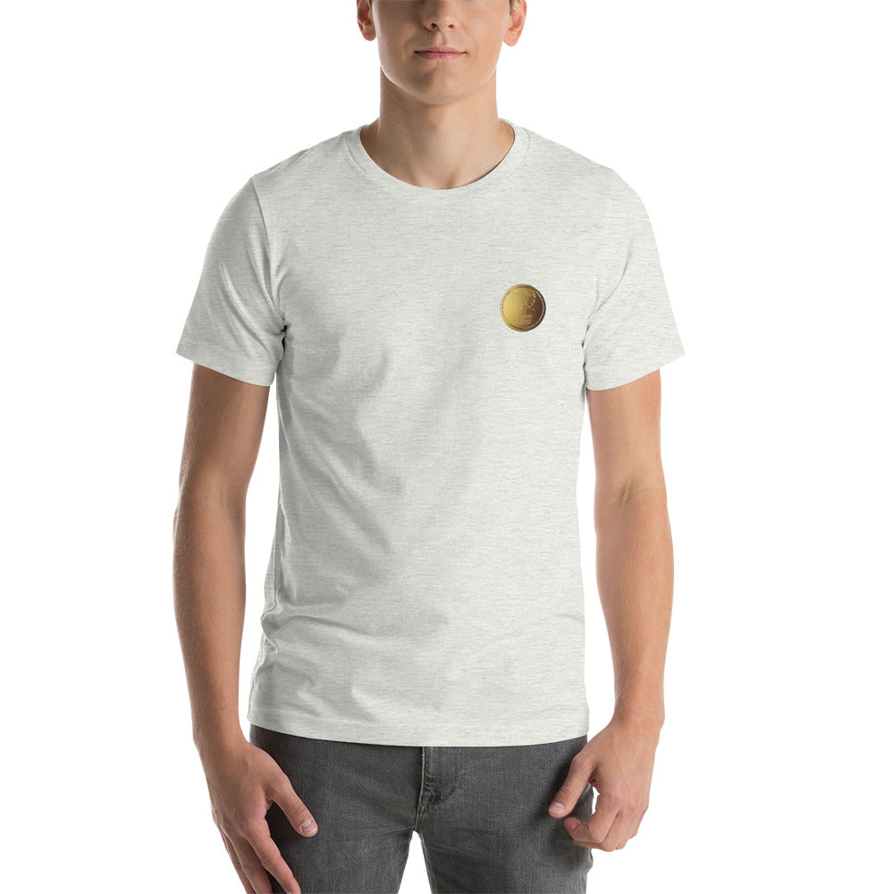 Back Print-Roaring Leaders NFT #313: Short-Sleeve Unisex T-Shirt