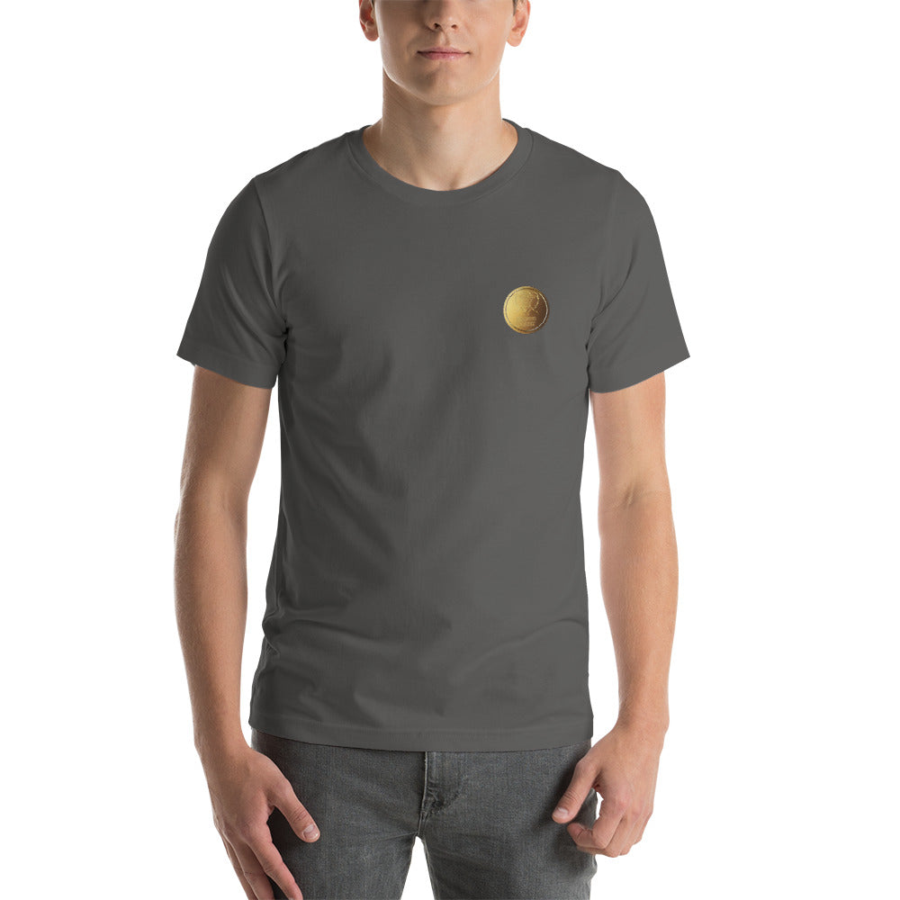 Back Print-Roaring Leaders NFT #313: Short-Sleeve Unisex T-Shirt