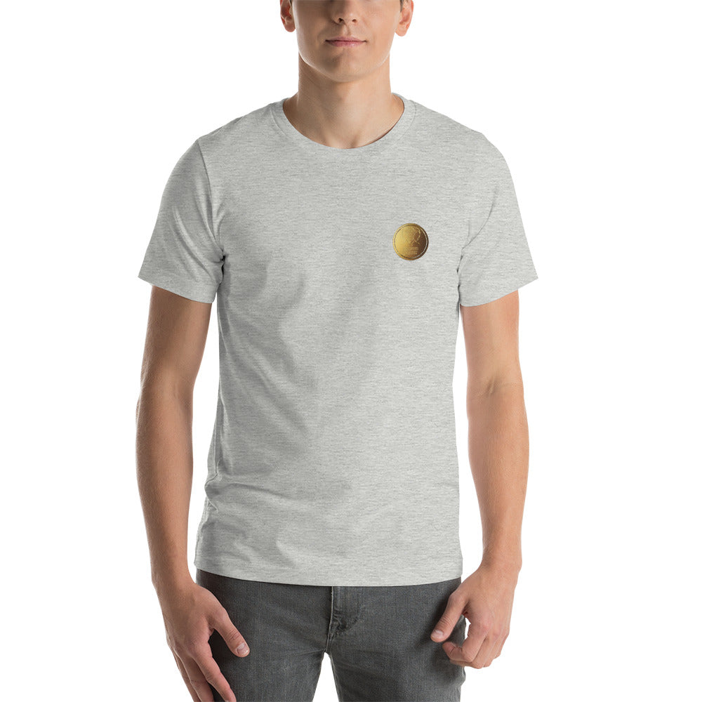 Back Print-Roaring Leaders NFT #313: Short-Sleeve Unisex T-Shirt