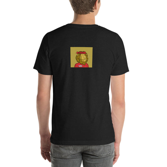 Back Print-Roaring Leaders NFT #313: Short-Sleeve Unisex T-Shirt