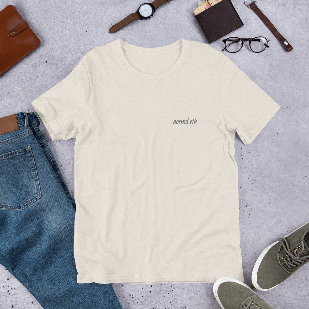 Back Print: Roaring Leaders NFT - Short-Sleeve Unisex T-Shirt