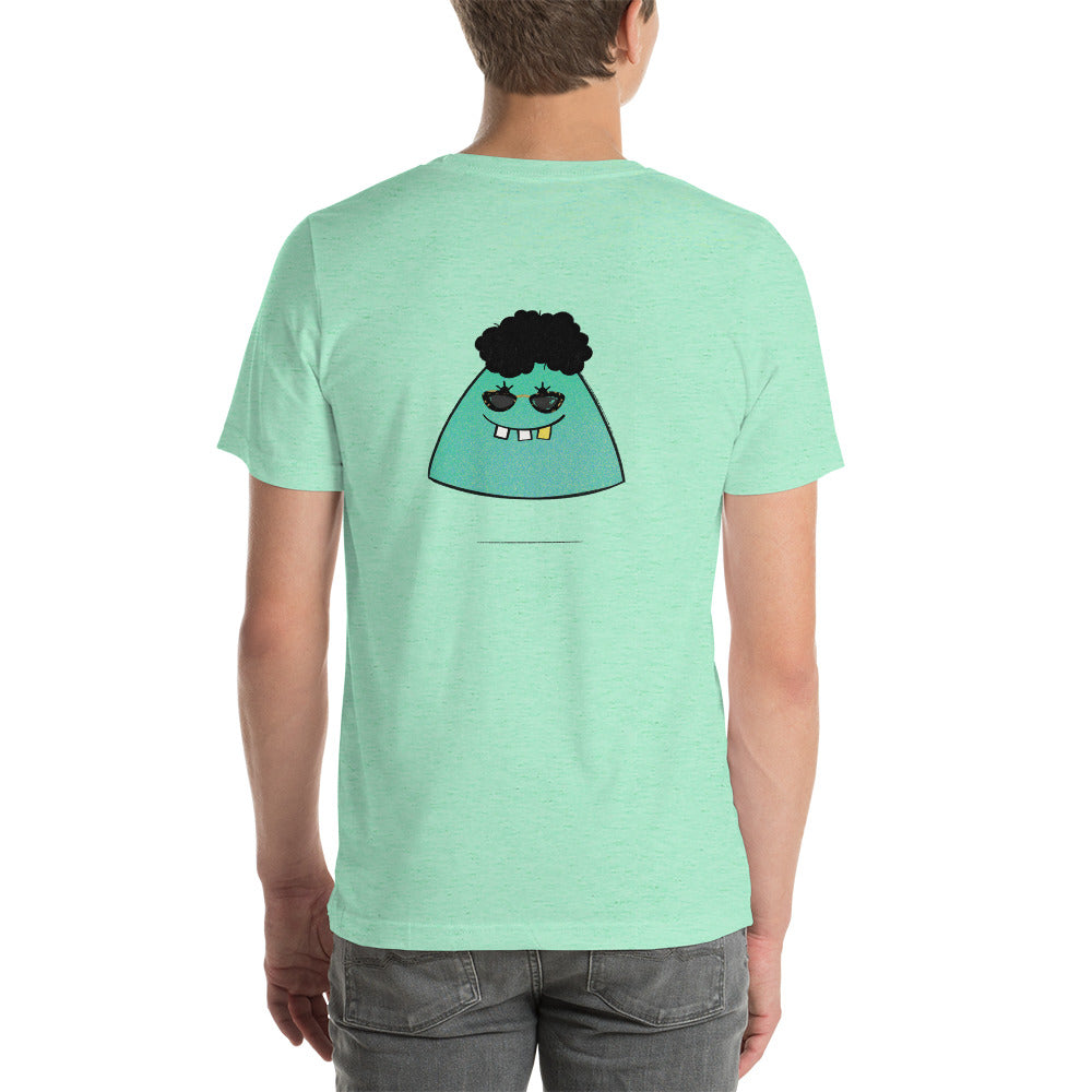 Flowtys NFT - Muffle: Short-Sleeve Unisex T-Shirt (Back Print)