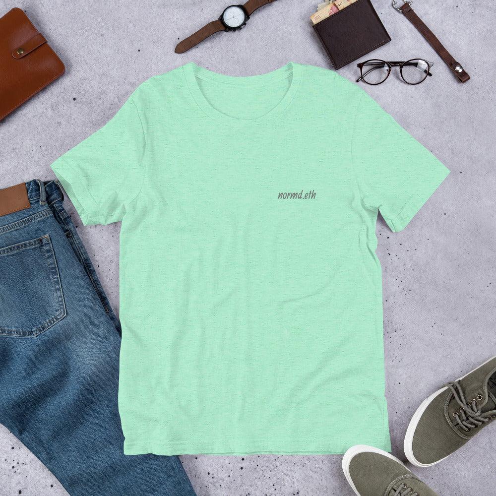 Back Print: Roaring Leaders NFT - Short-Sleeve Unisex T-Shirt