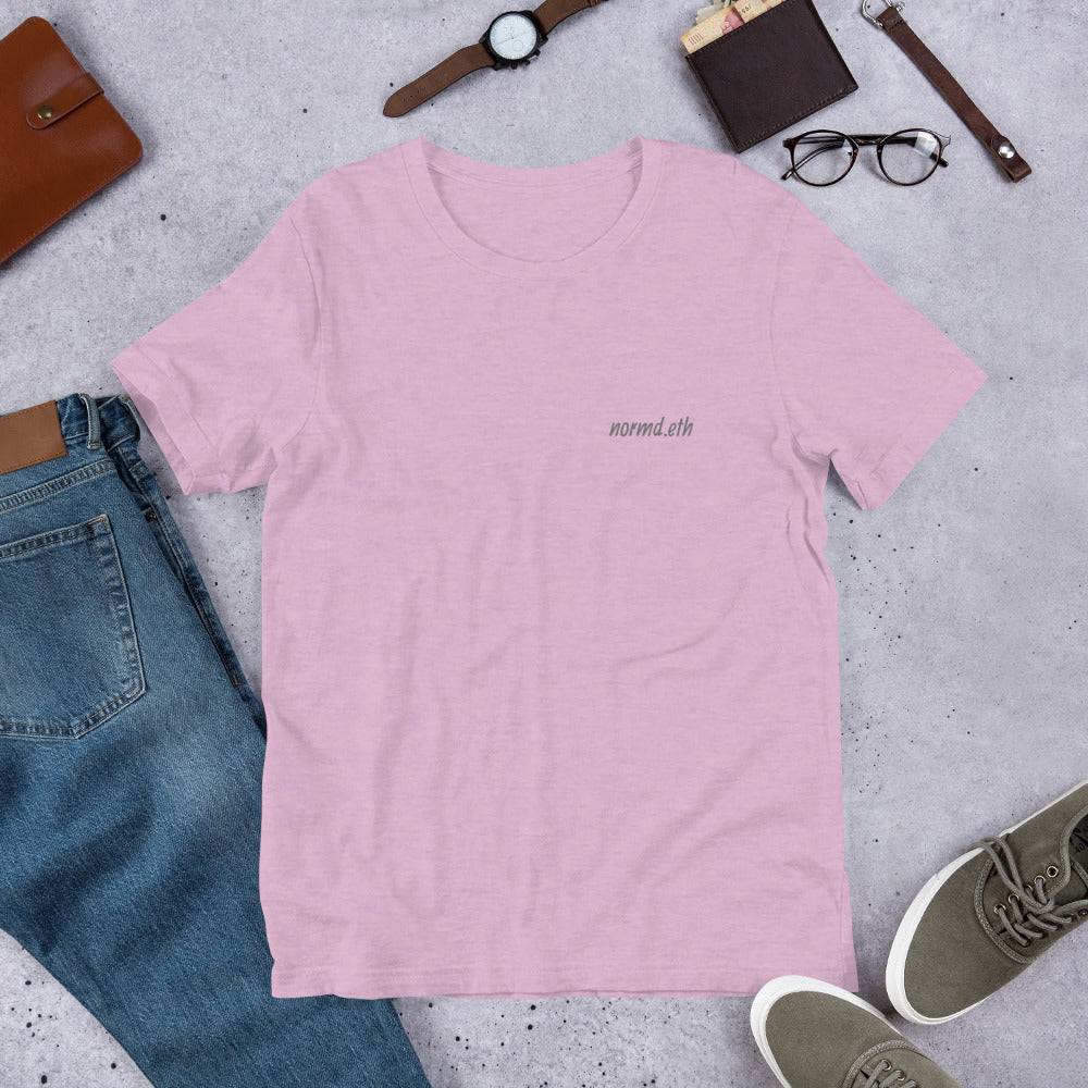 Back Print: Roaring Leaders NFT - Short-Sleeve Unisex T-Shirt