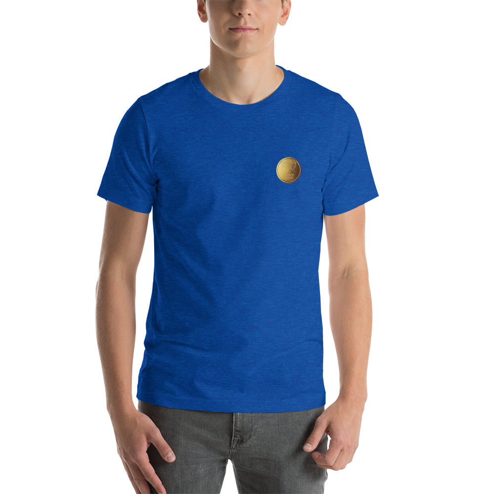 Back Print-Roaring Leaders NFT #313: Short-Sleeve Unisex T-Shirt