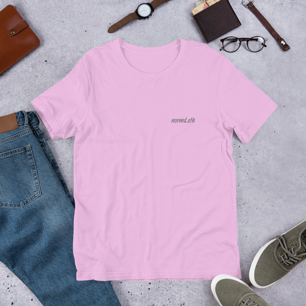Back Print: Roaring Leaders NFT - Short-Sleeve Unisex T-Shirt