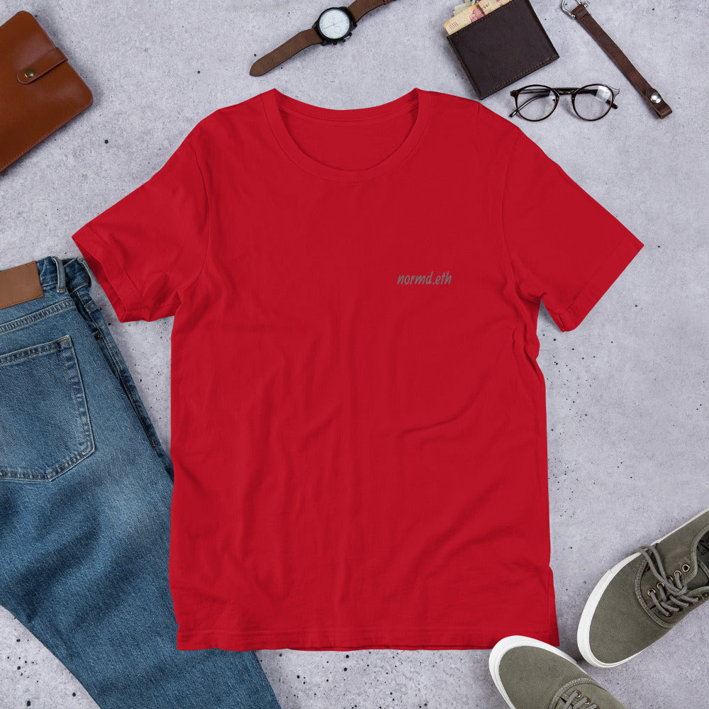 Back Print: Roaring Leaders NFT - Short-Sleeve Unisex T-Shirt