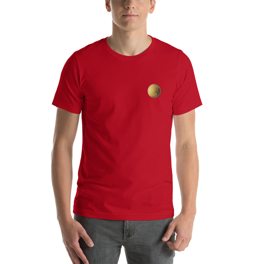 Back Print-Roaring Leaders NFT #313: Short-Sleeve Unisex T-Shirt