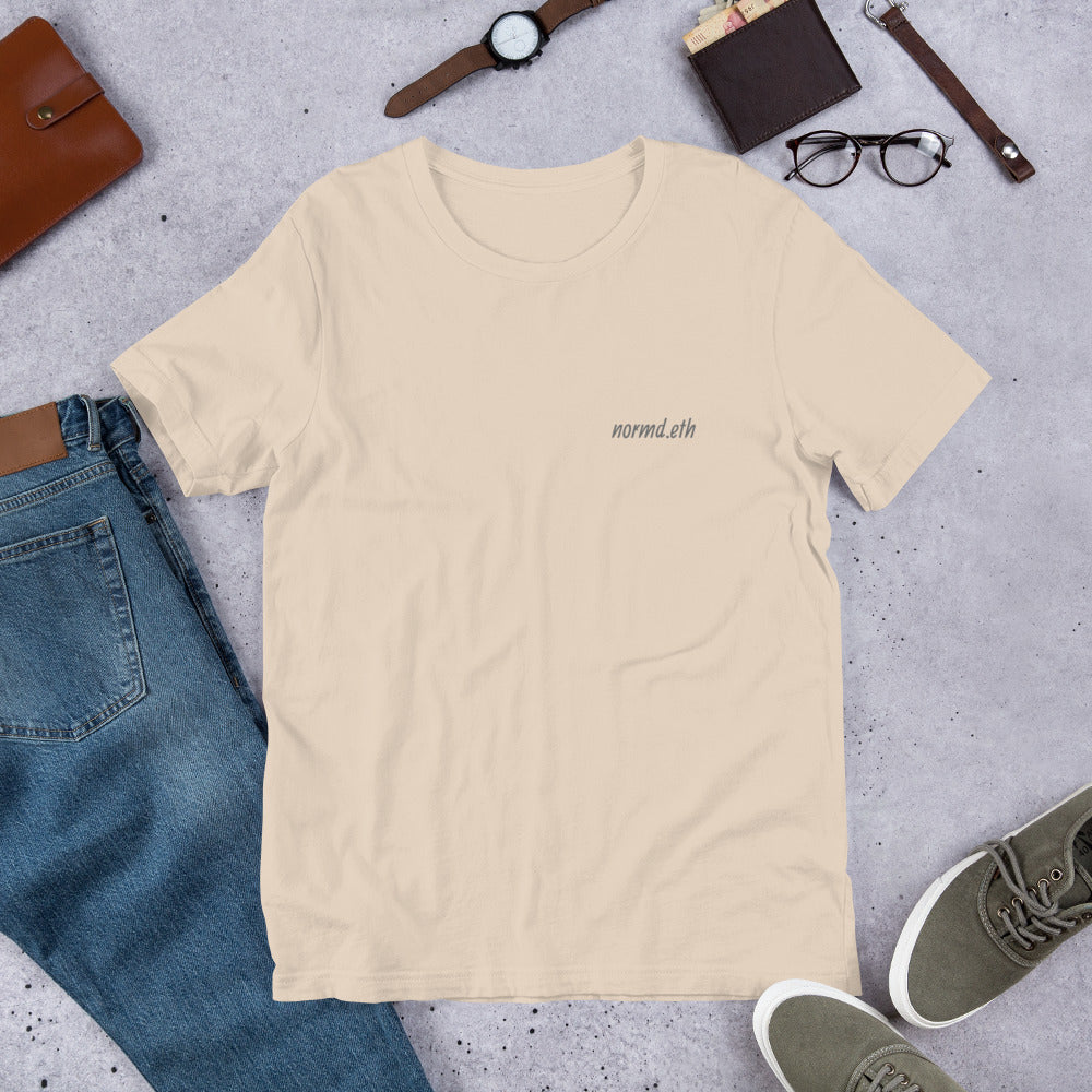 Back Print: Roaring Leaders NFT - Short-Sleeve Unisex T-Shirt