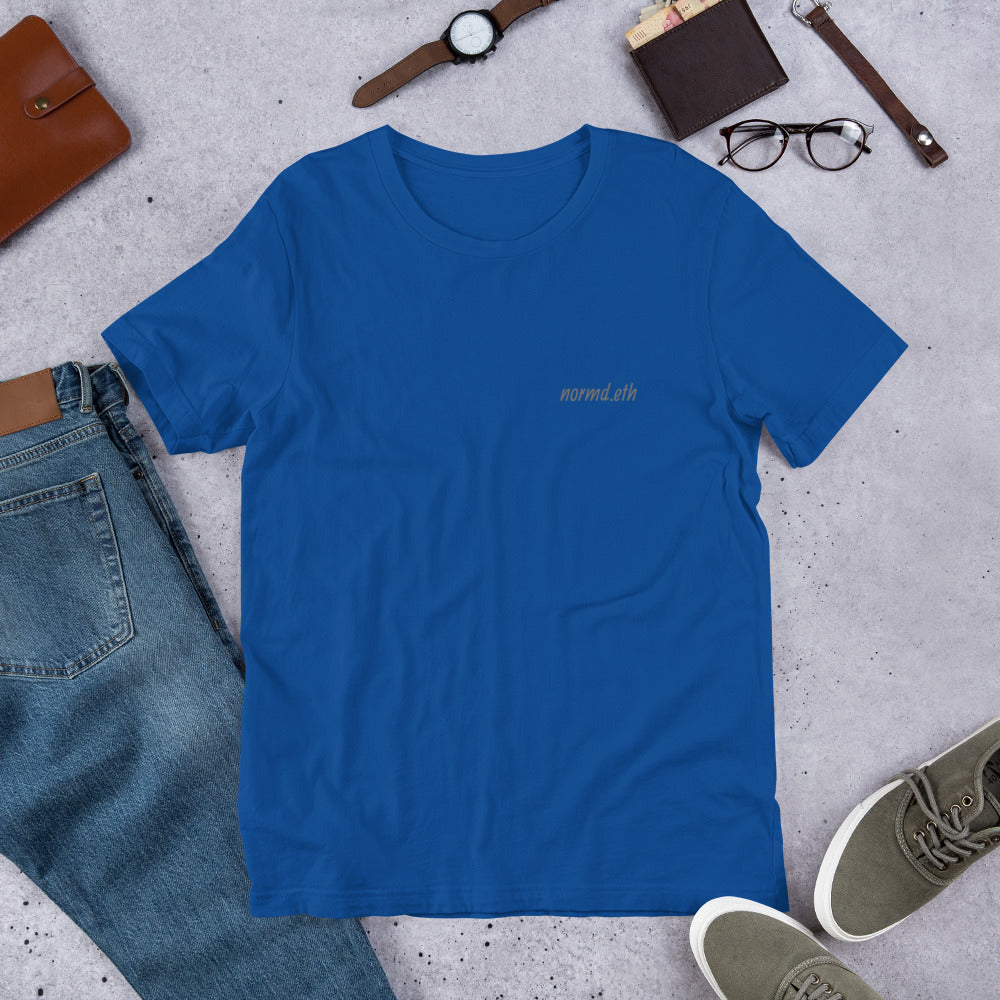 Back Print: Roaring Leaders NFT - Short-Sleeve Unisex T-Shirt