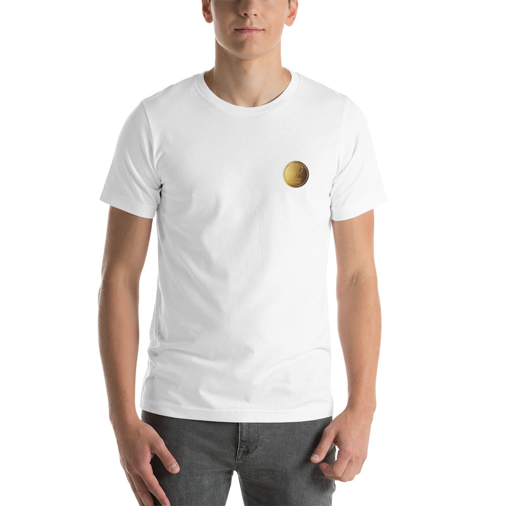 Back Print-Roaring Leaders NFT #313: Short-Sleeve Unisex T-Shirt