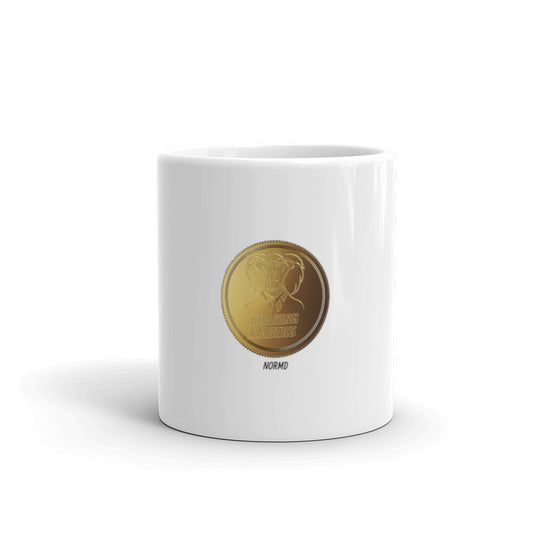 Roaring Leaders NFT - Fund Token: White glossy mug