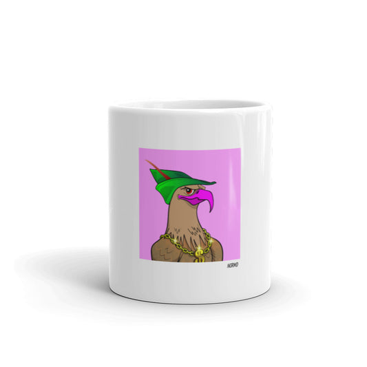 Epic Eagles NFT - #2419: White glossy mug