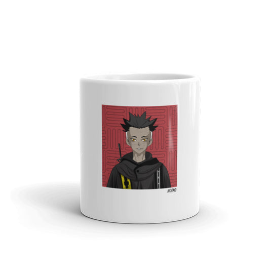 WE ARE THE OUTKAST NFT - Oz: White glossy mug