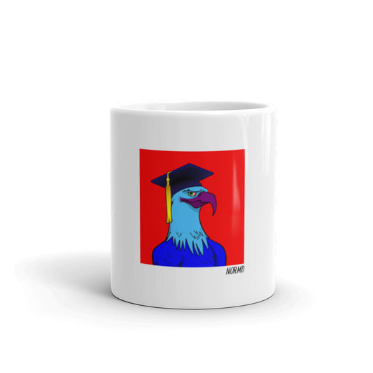 Epic Eagles NFT - #728: White glossy mug