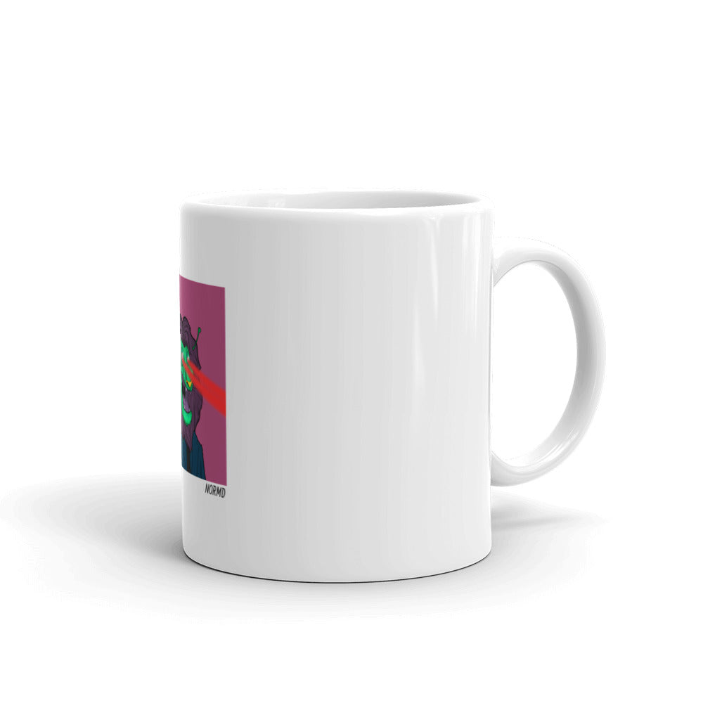 Roaring Leaders NFT - Leader #3202: White glossy mug