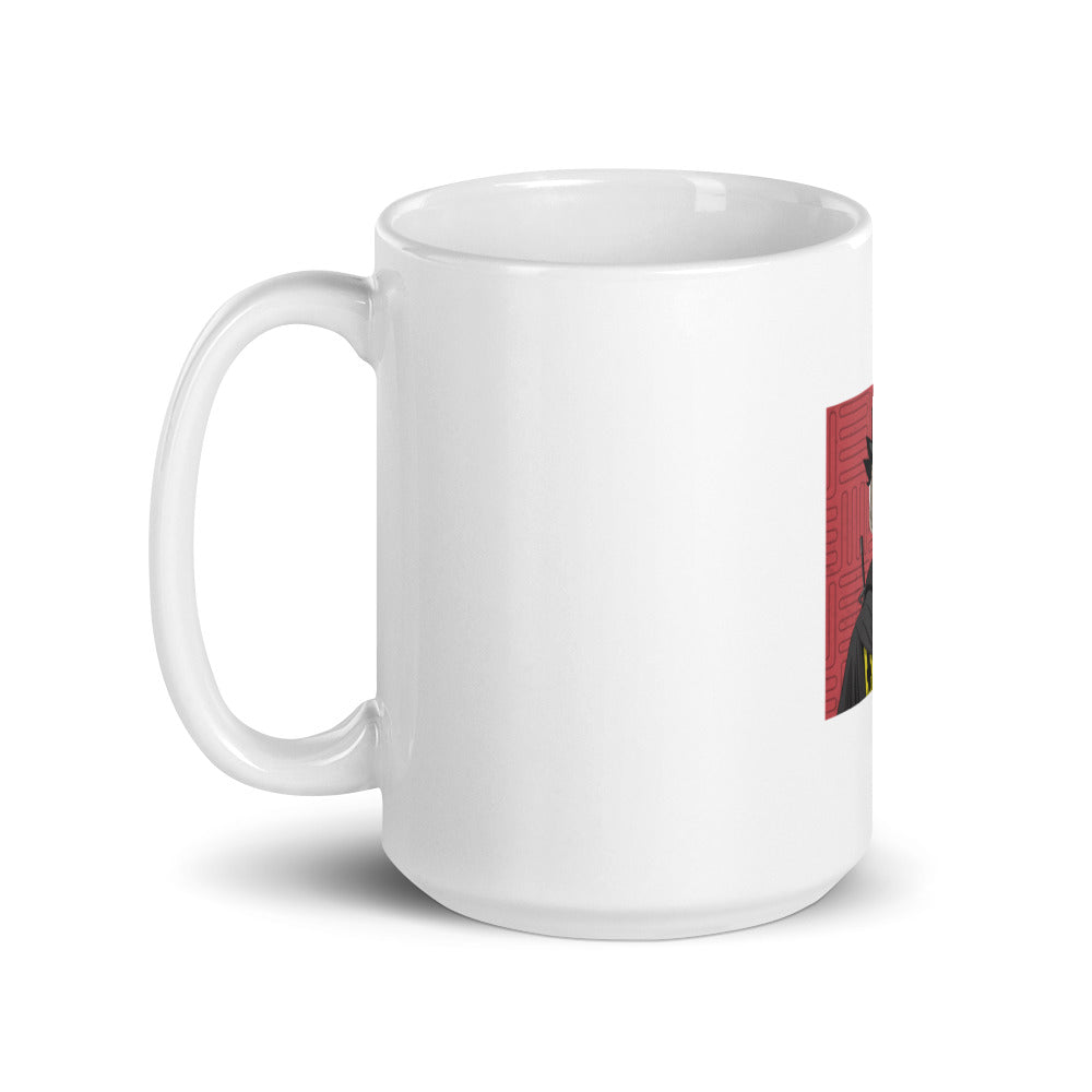WE ARE THE OUTKAST NFT - Oz: White glossy mug