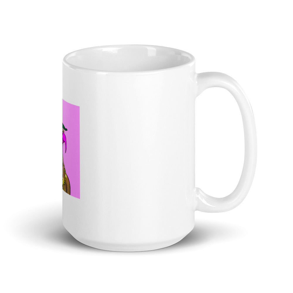 Epic Eagles NFT - #2419: White glossy mug