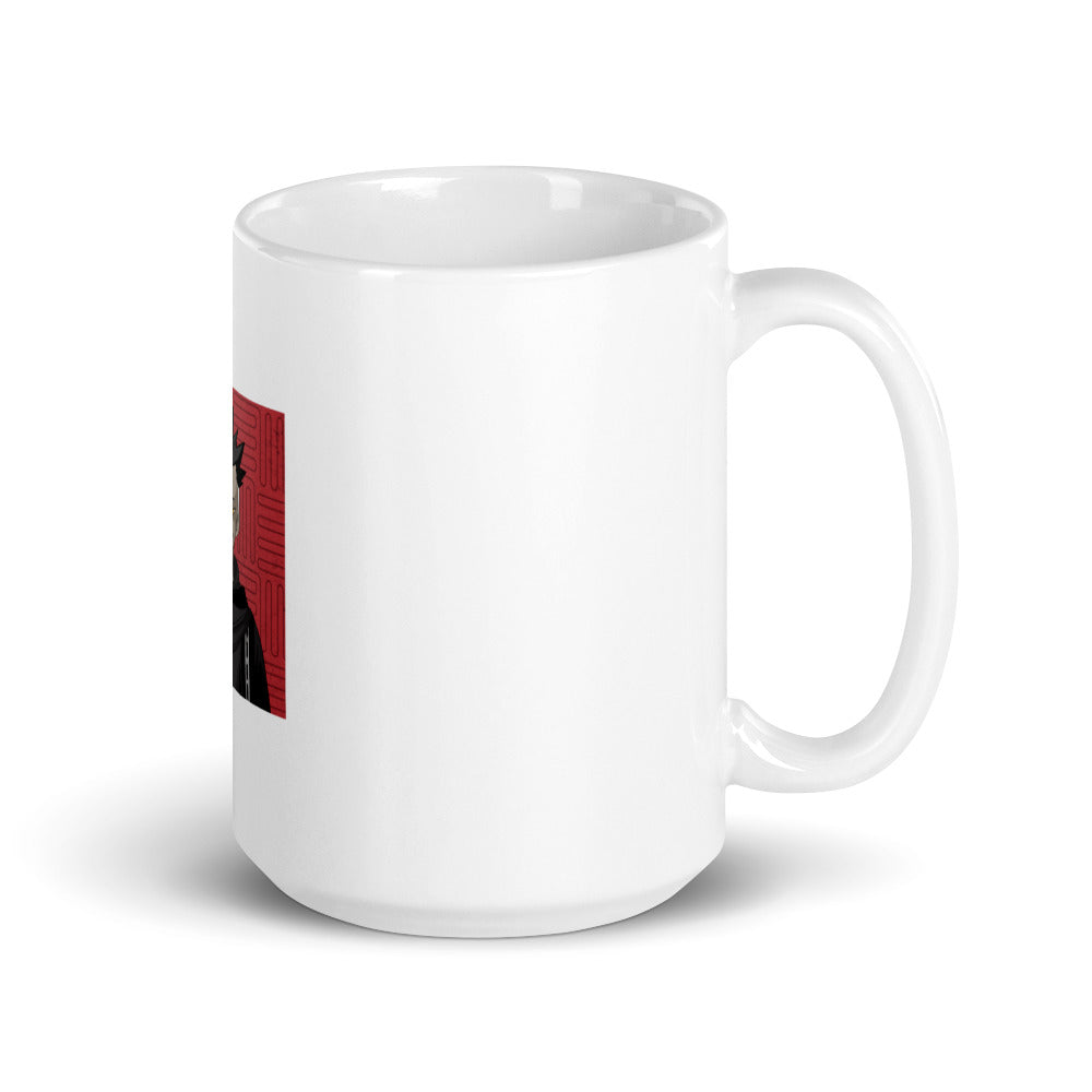 WE ARE THE OUTKAST NFT - Oz: White glossy mug